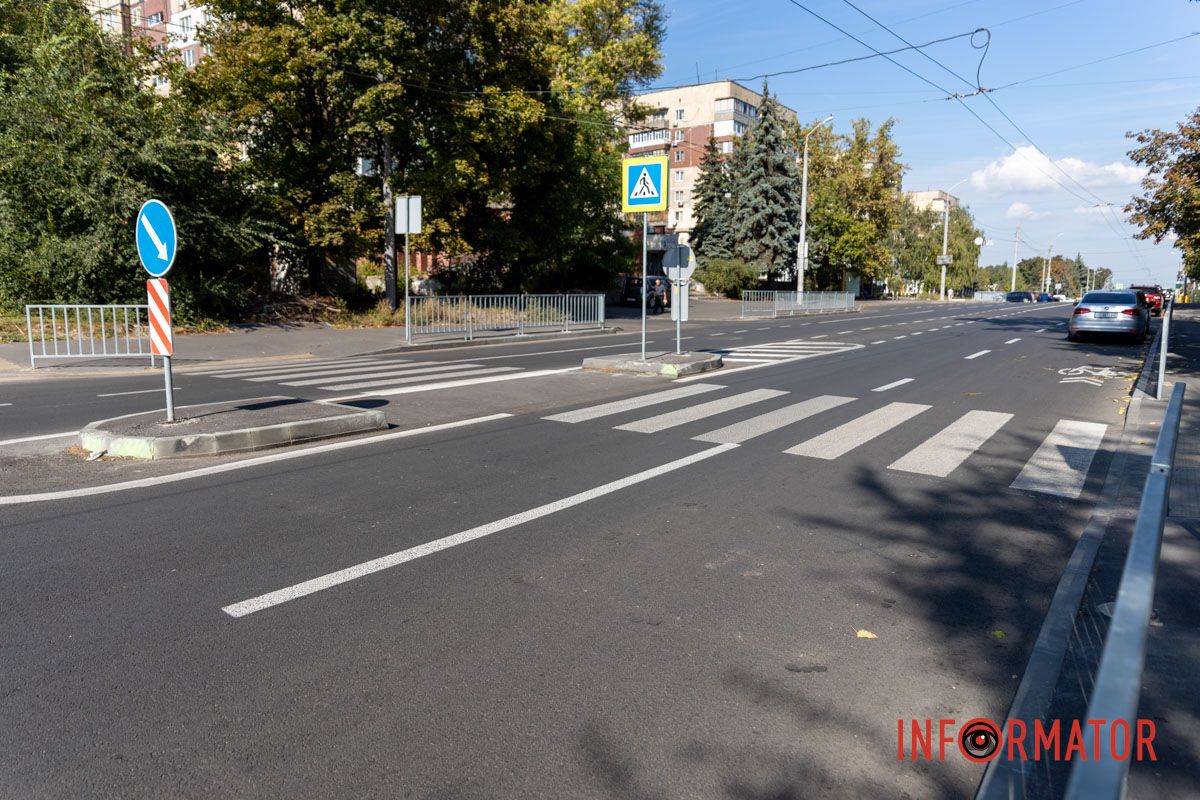 У Дніпрі на капітально відремонтованому за останні 20 років бульварі Слави зникли "лежачі поліцейські" 13