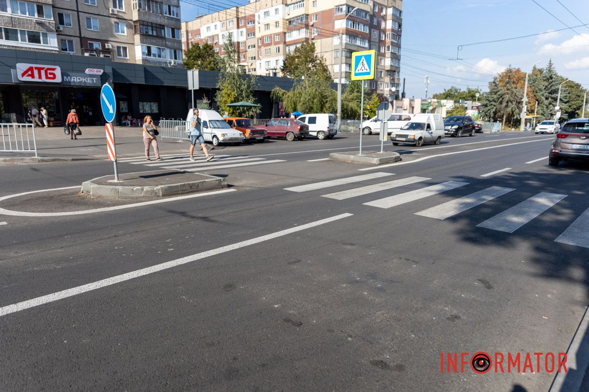 У Дніпрі на капітально відремонтованому за останні 20 років бульварі Слави зникли "лежачі поліцейські" 8