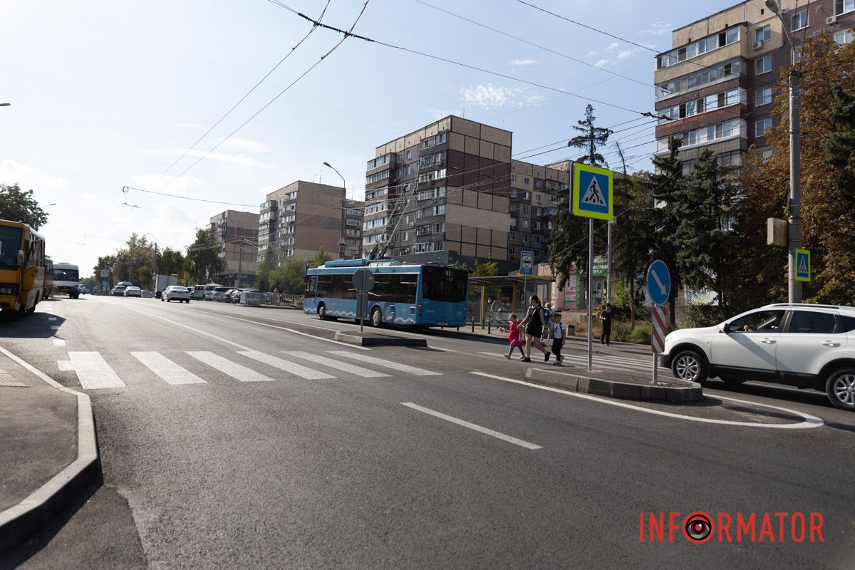 У Дніпрі на капітально відремонтованому за останні 20 років бульварі Слави зникли "лежачі поліцейські" 1