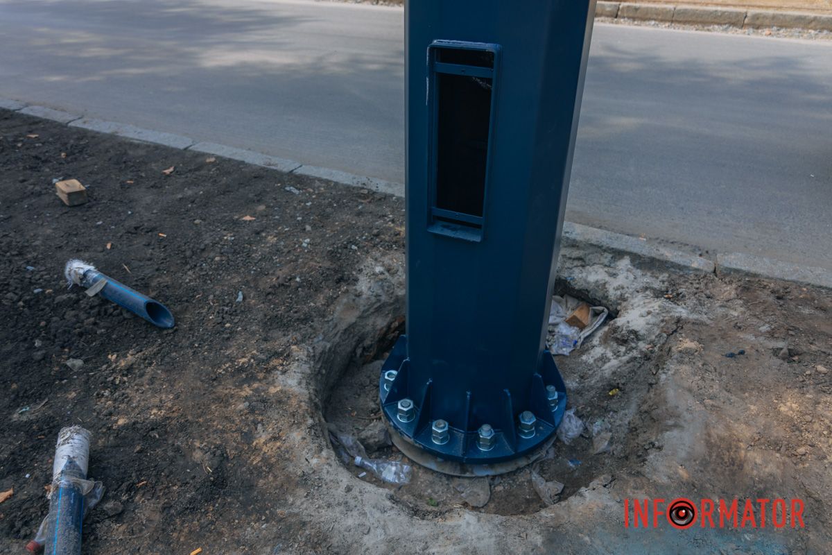 У Дніпрі на Соборній площі з'явилася перша “віденська” платформа 6