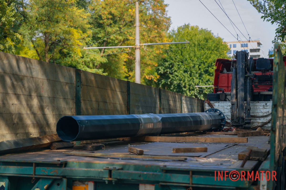 У Дніпрі на Соборній площі з'явилася перша “віденська” платформа 3