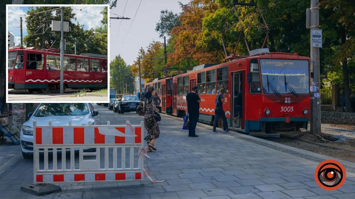 На Соборную площадь не заедет: как в Днепре 16 сентября будут ездить трамваи №1