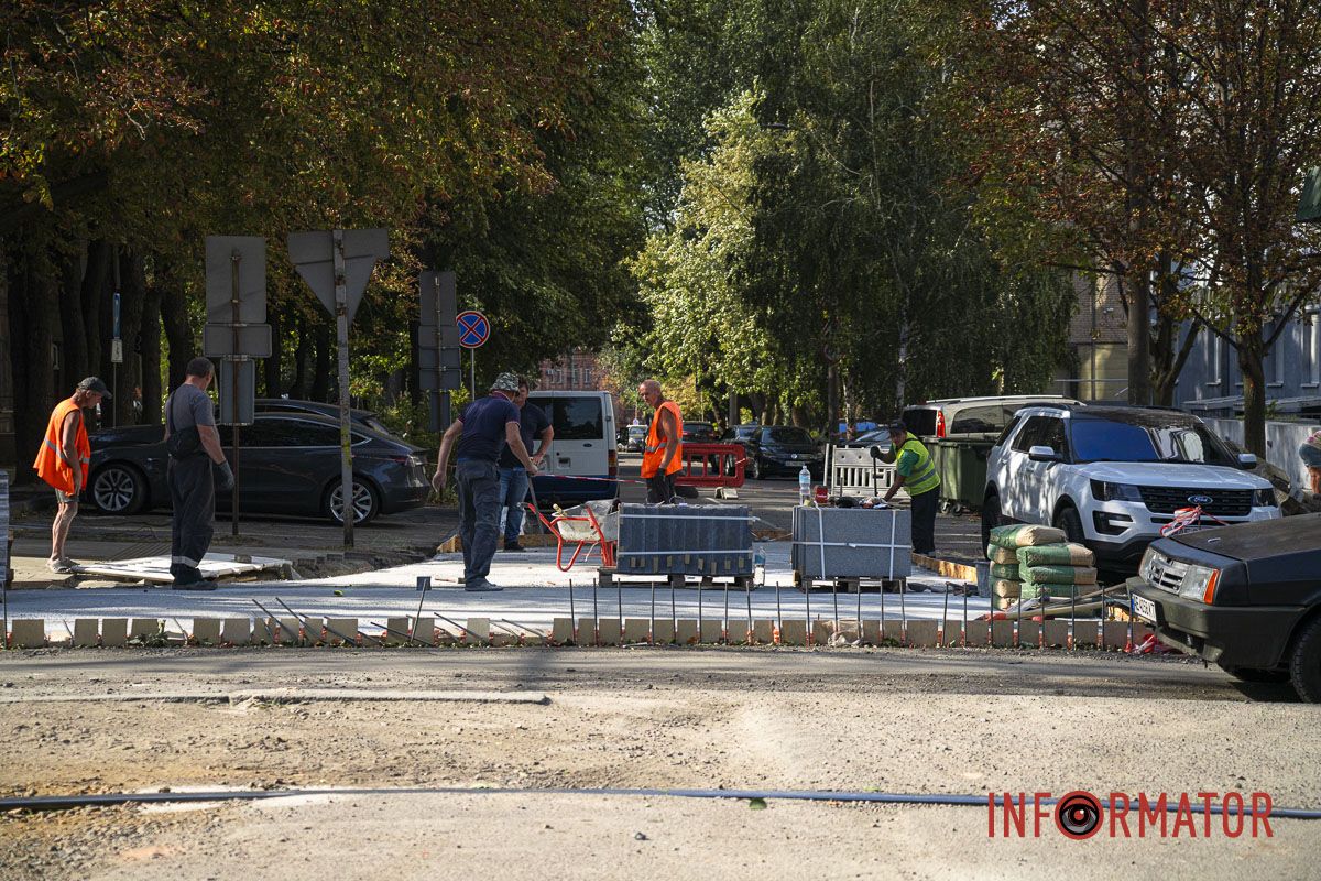 Работы ведутся и на другом участке