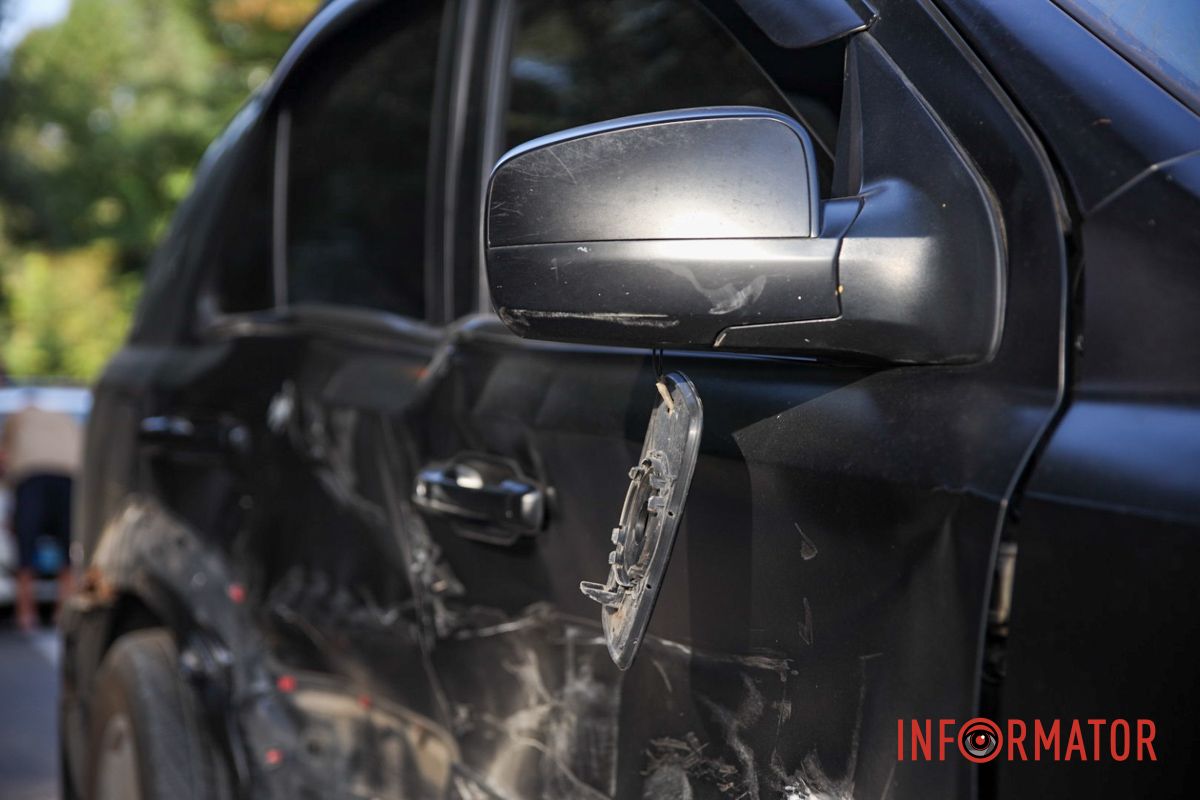 У Дніпрі на Степана Бандери зіткнулися Kia, Subaru та Baic: рух ускладнено 12