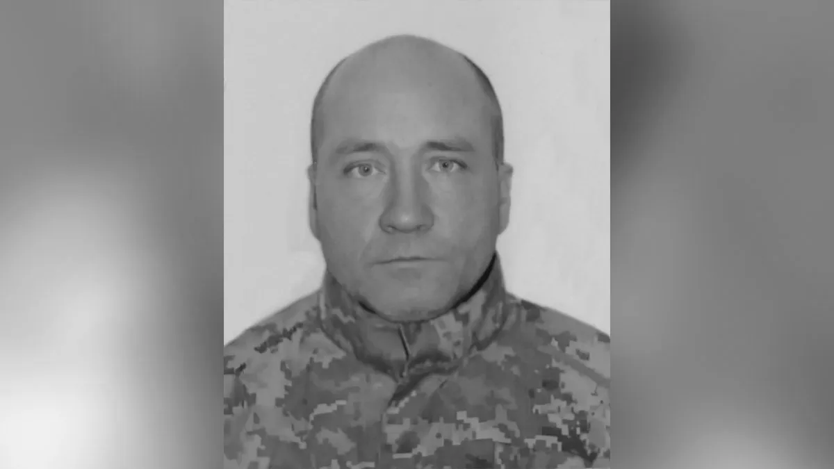 На Харьковском направлении погиб 49-летний воин из Днепропетровской области Роман Полищук