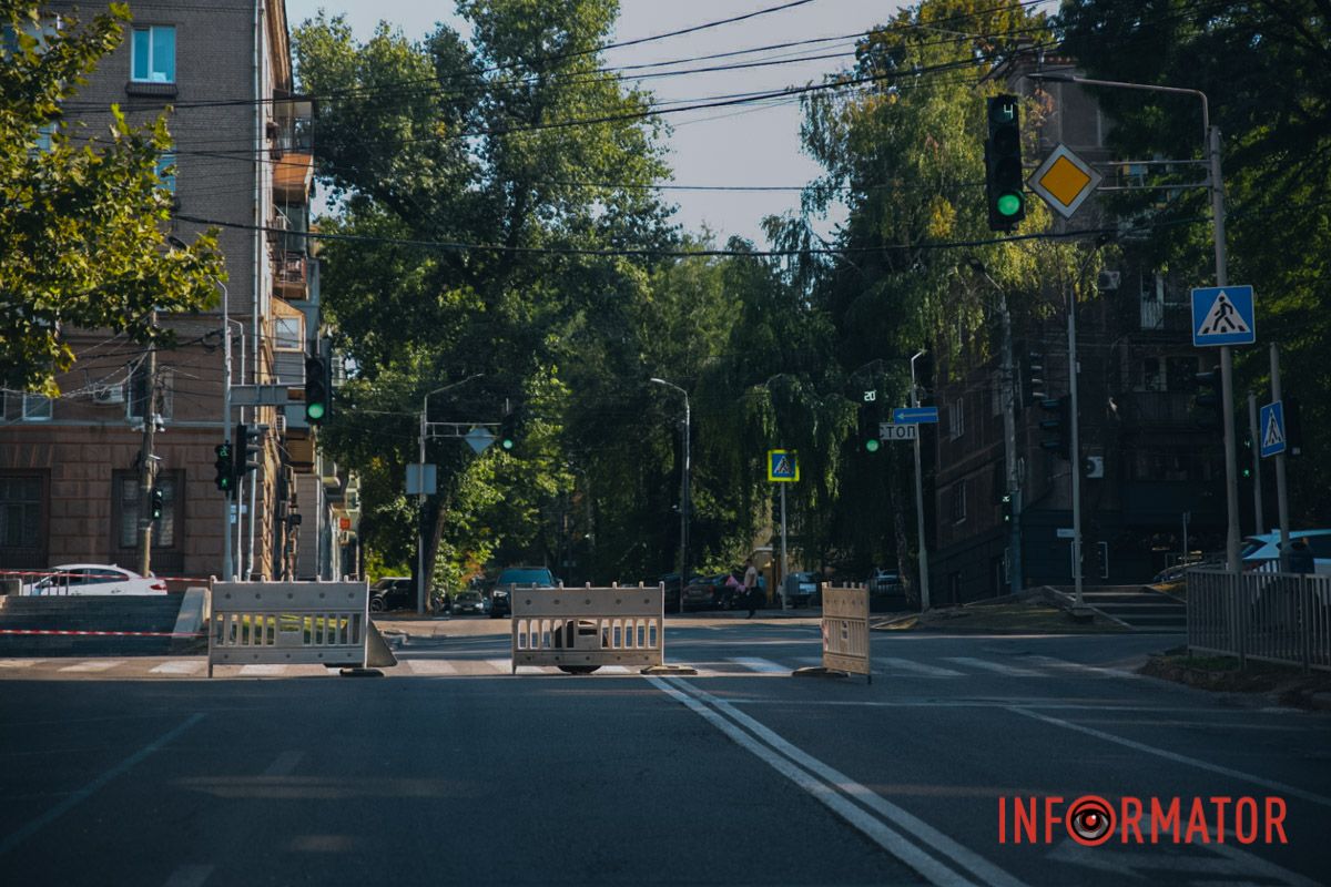 В Днепре перекрыли движение по улице Паторжинского: причина 8
