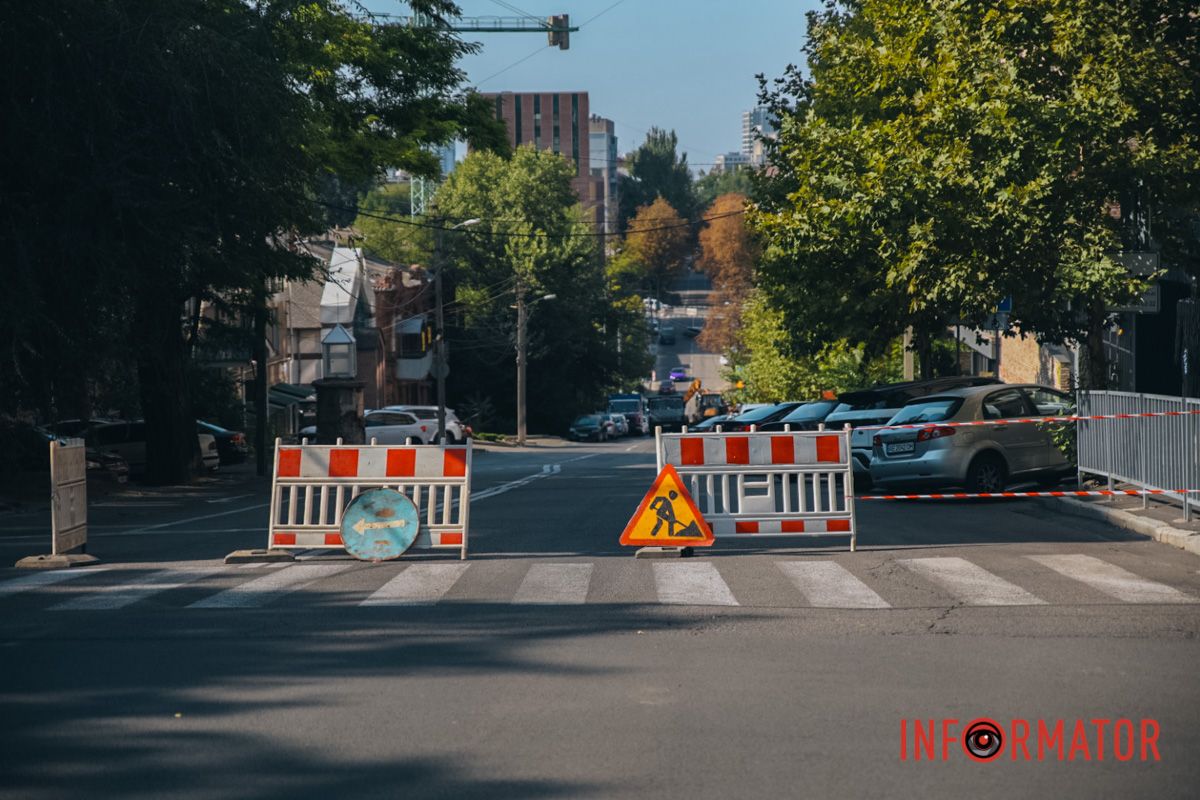 В Днепре перекрыли движение по улице Паторжинского: причина 9