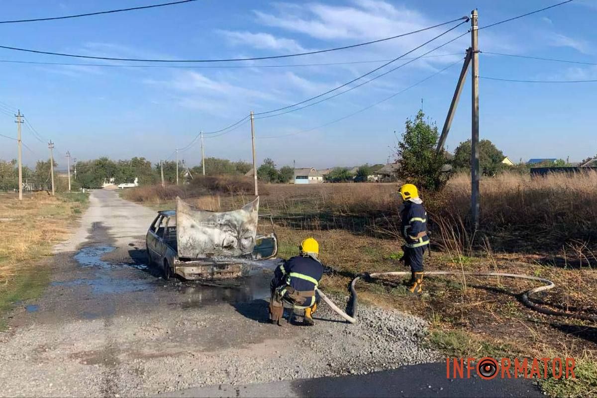 Огонь уничтожил "Таврию"