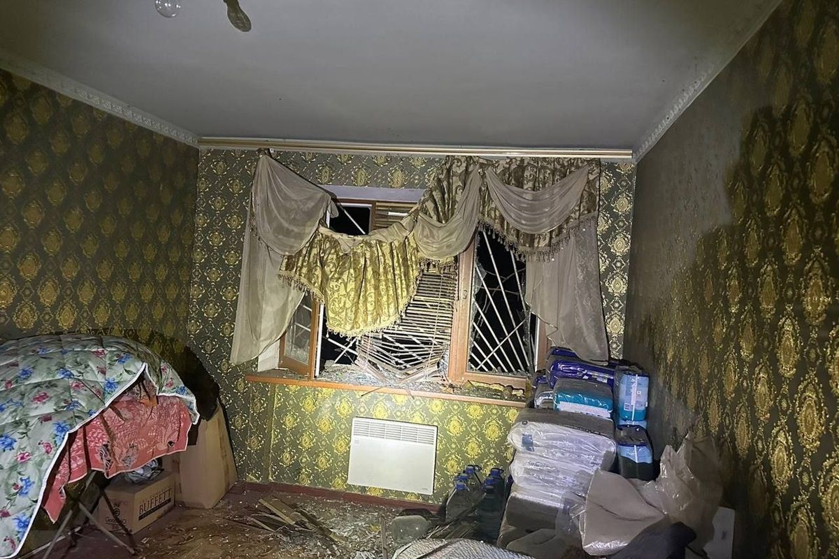 Последствия вражеской атаки по Никопольскому району. Фото: Сергей Лысак