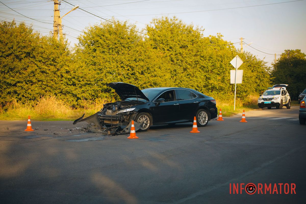На місці працює слідчий з ДТП