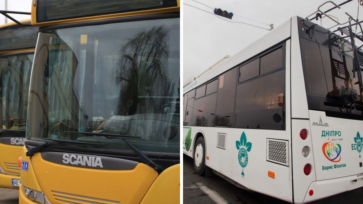 У Дніпрі 3 жовтня автобуси та тролейбуси курсуватимуть по-іншому: причина та маршрути