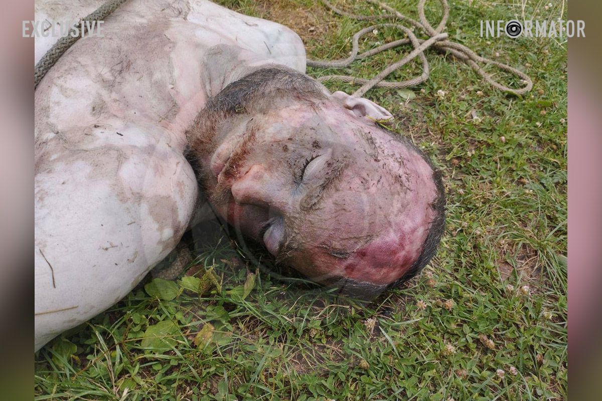 Тело мужчины, которое достали из озера Тело мужчины, которое достали из озера