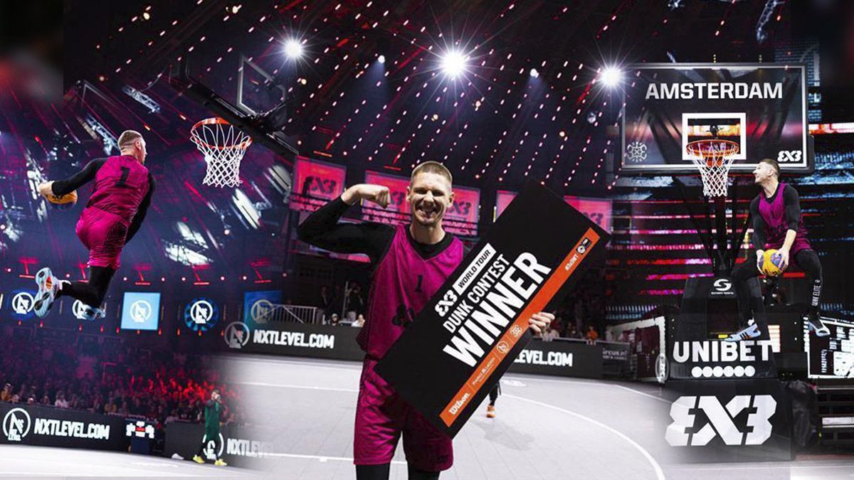 Данкер Вадим «Miller» Поддубченко з Дніпра переміг на змаганнях FIBA в Амстердамі