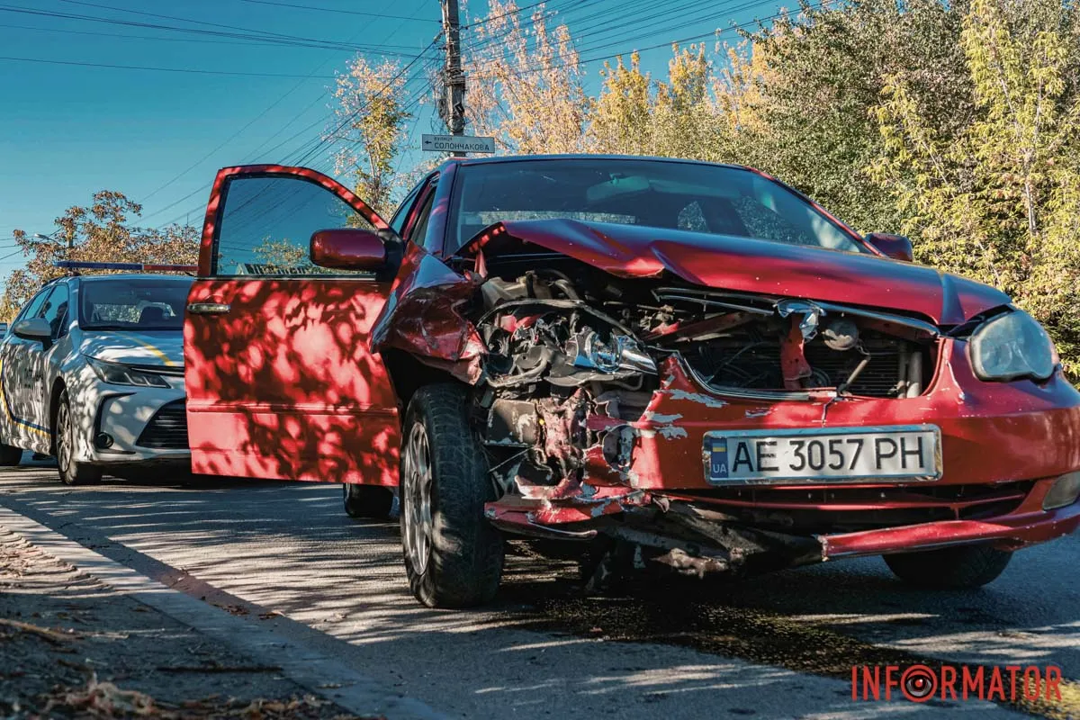 У середу, 23 жовтня, на вулиці Вітчизняній сталася аварія