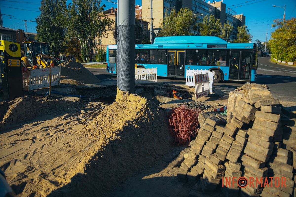 18 октября улицу Владимира Великого заливало водой