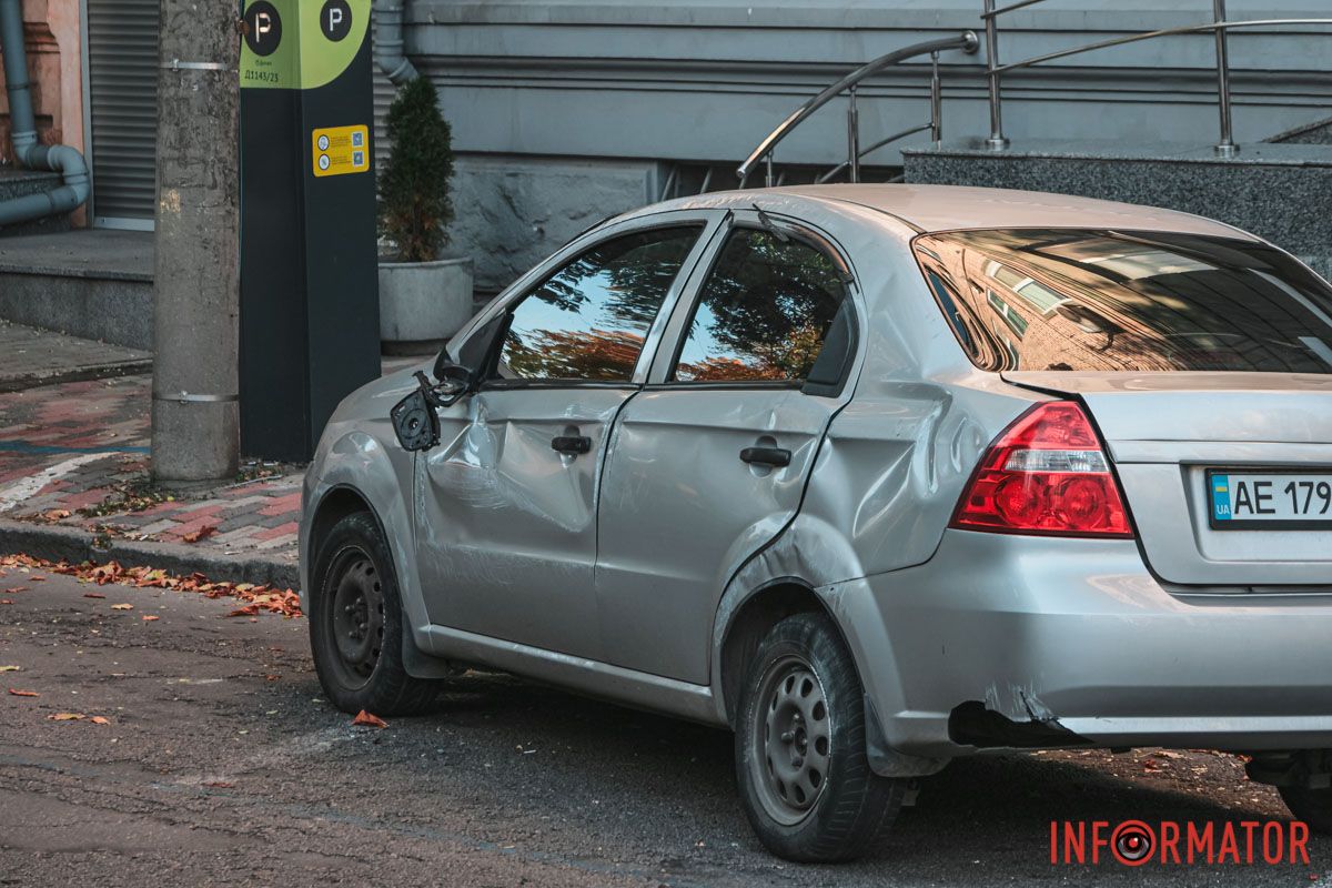 У четвер, 24 жовтня, у Дніпрі, на перехресті проспекту Яворницького та вулиці Гоголя, сталася аварія.