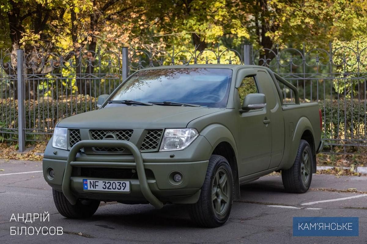 Пікап від Кам'янського для Захисників