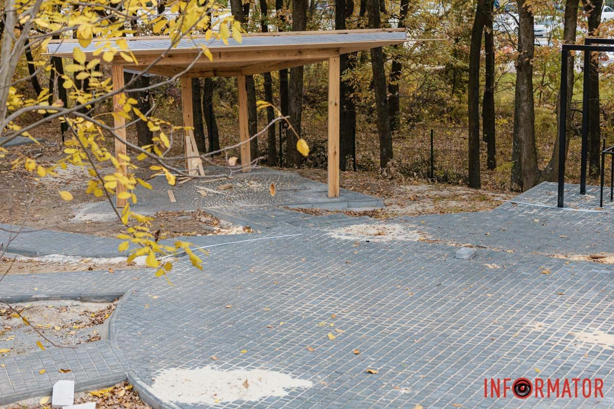 Беседки и качели для детей: в Днепре в Тоннельной Балке обустроят рекреационную площадку 5