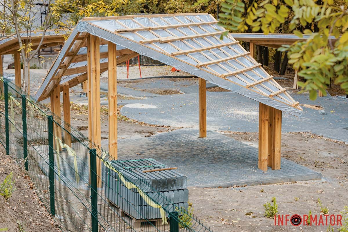 Беседки и качели для детей: в Днепре в Тоннельной Балке обустроят рекреационную площадку 12