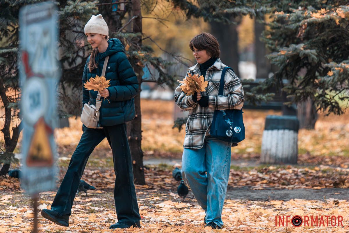 Как в Днепре выглядит парк Шевченко, покрытый золотистым одеялом осени 38