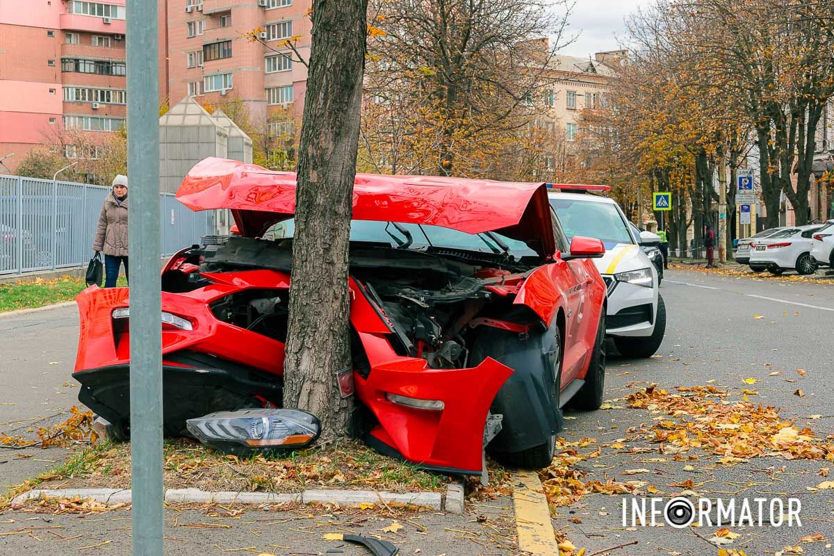 В понедельник, 4 ноября, на улице Вернадского произошла авария ДТП 1