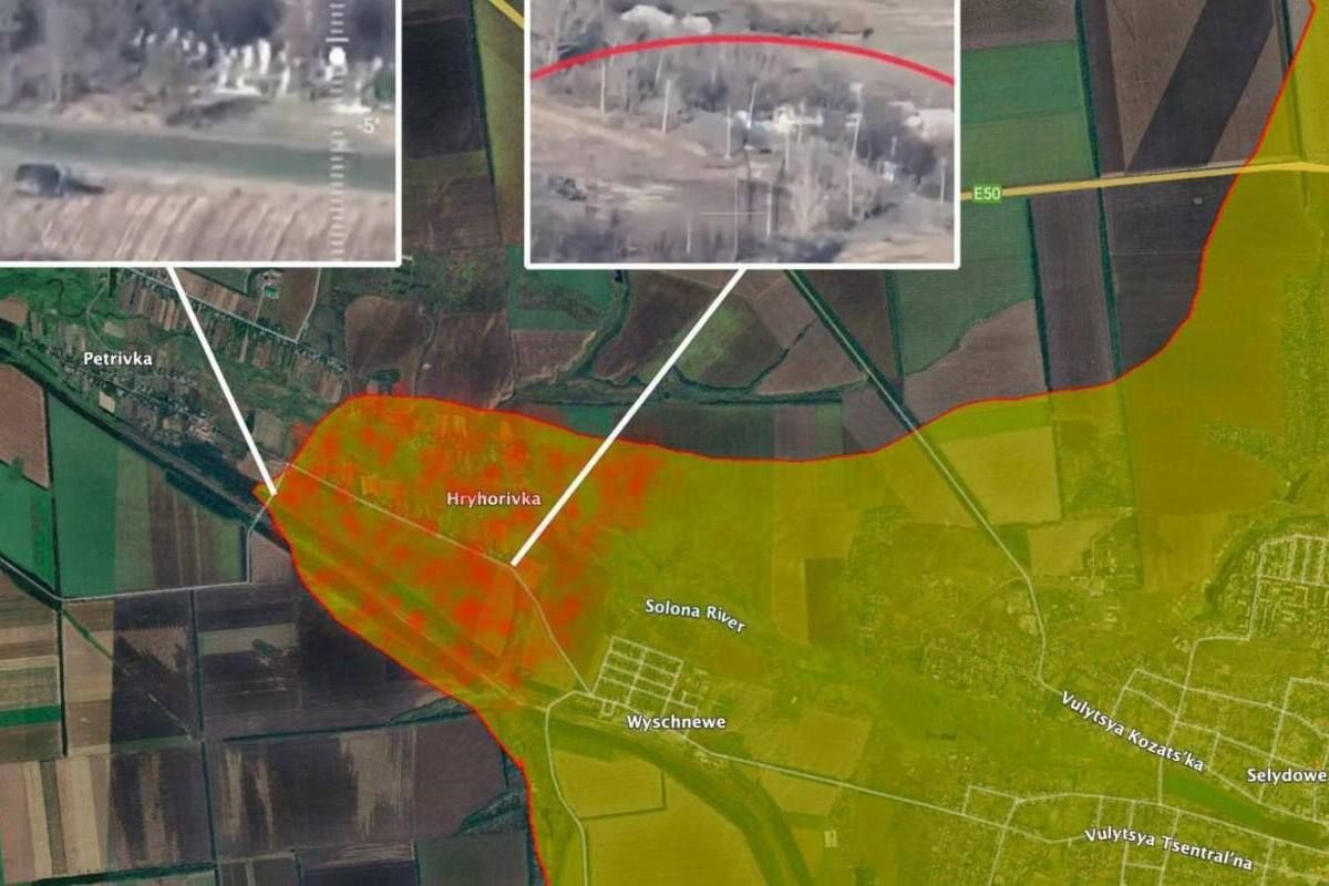 Мапа, яку опублікував Юліан Рьопке