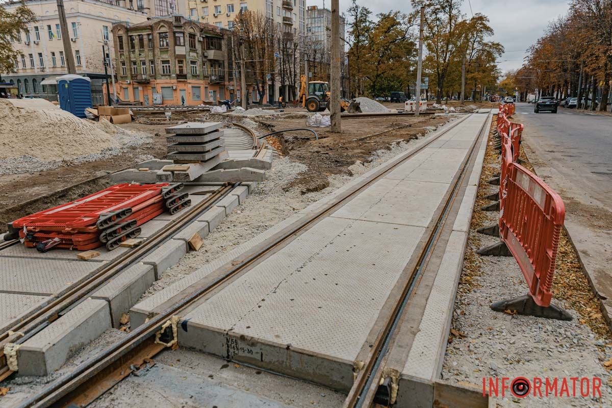 У цілому замінять 579 метрів трамвайних колій