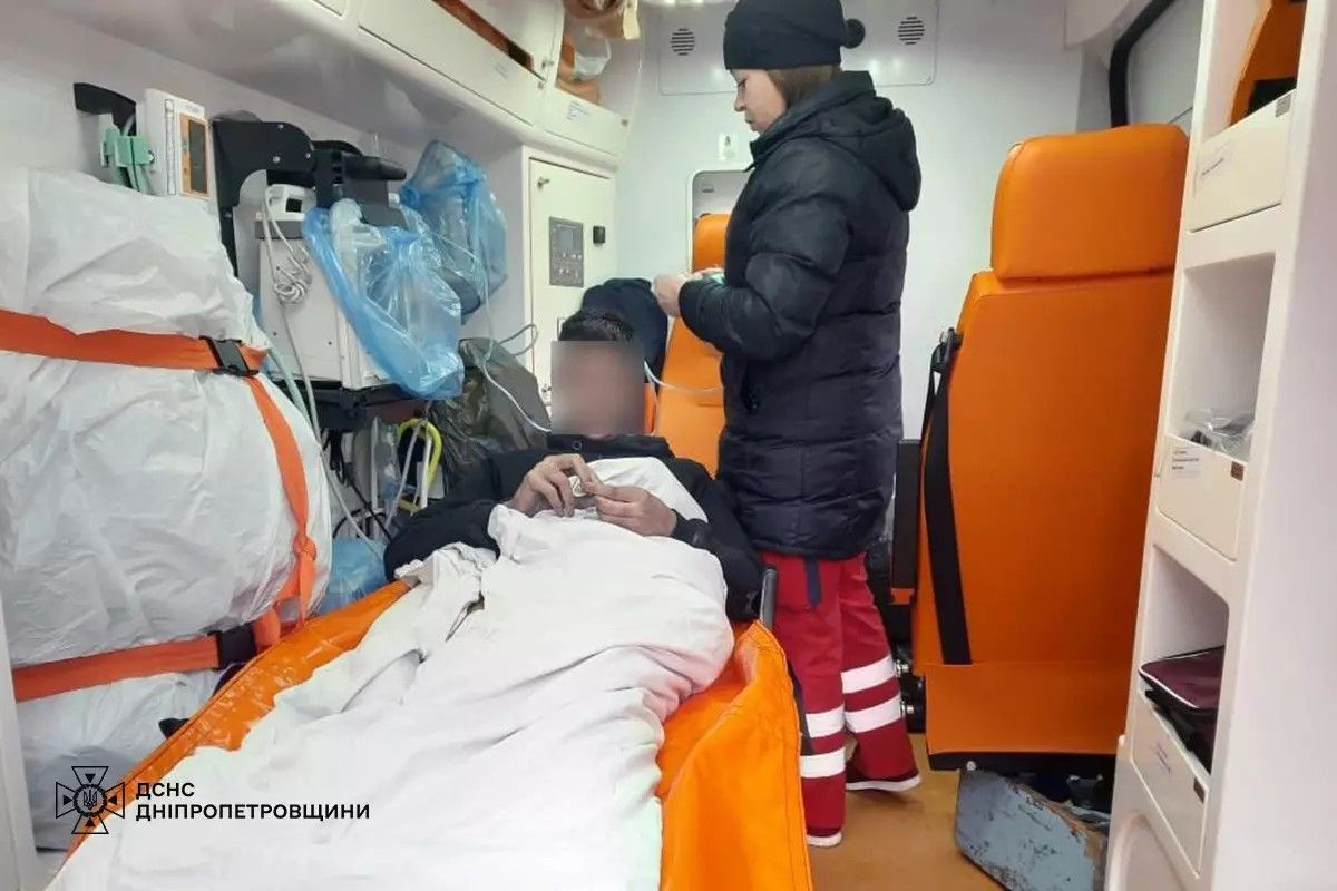 14-річного хлопця доставили до лікарні 