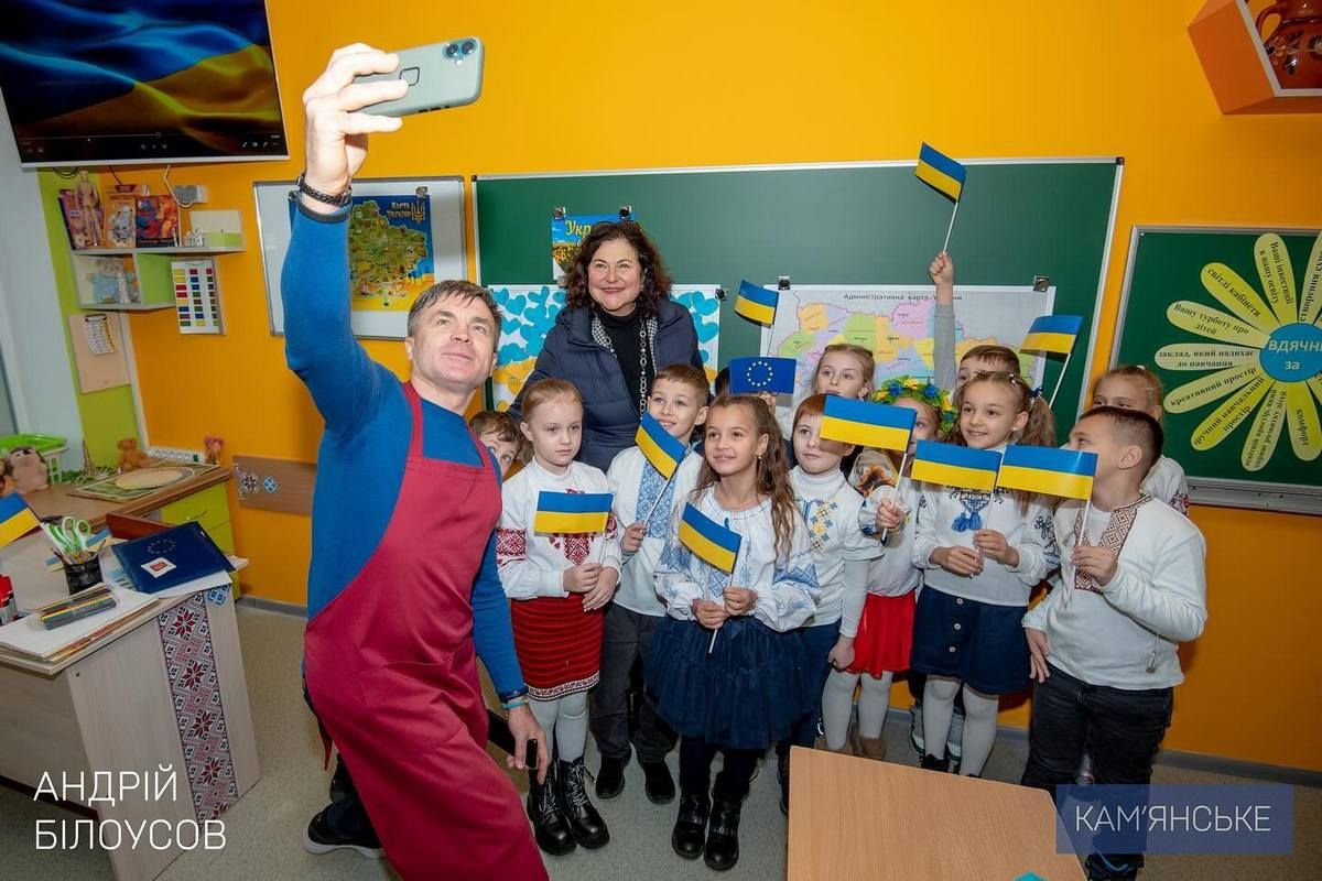 Оглянули проєкти, втілені у співпраці з ЄС: Кам’янське відвідала Катаріна Матернова 5