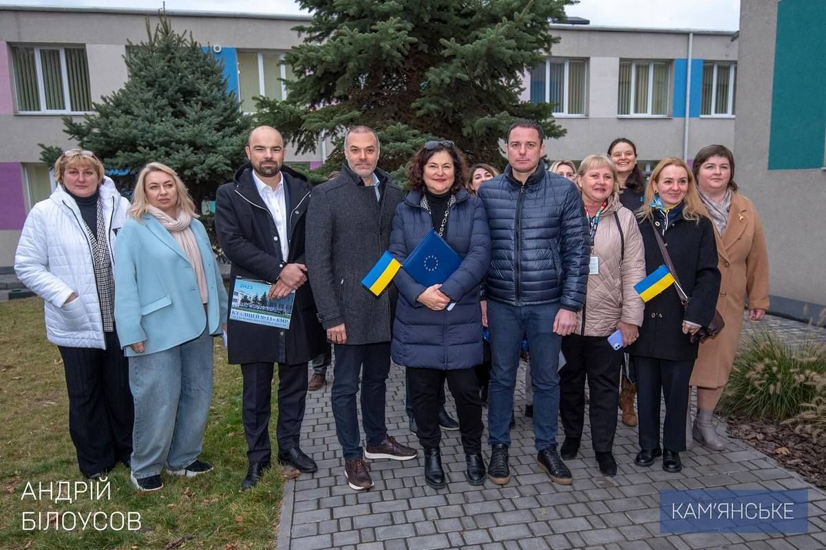 Оглянули проєкти, втілені у співпраці з ЄС: Кам’янське відвідала Катаріна Матернова 6