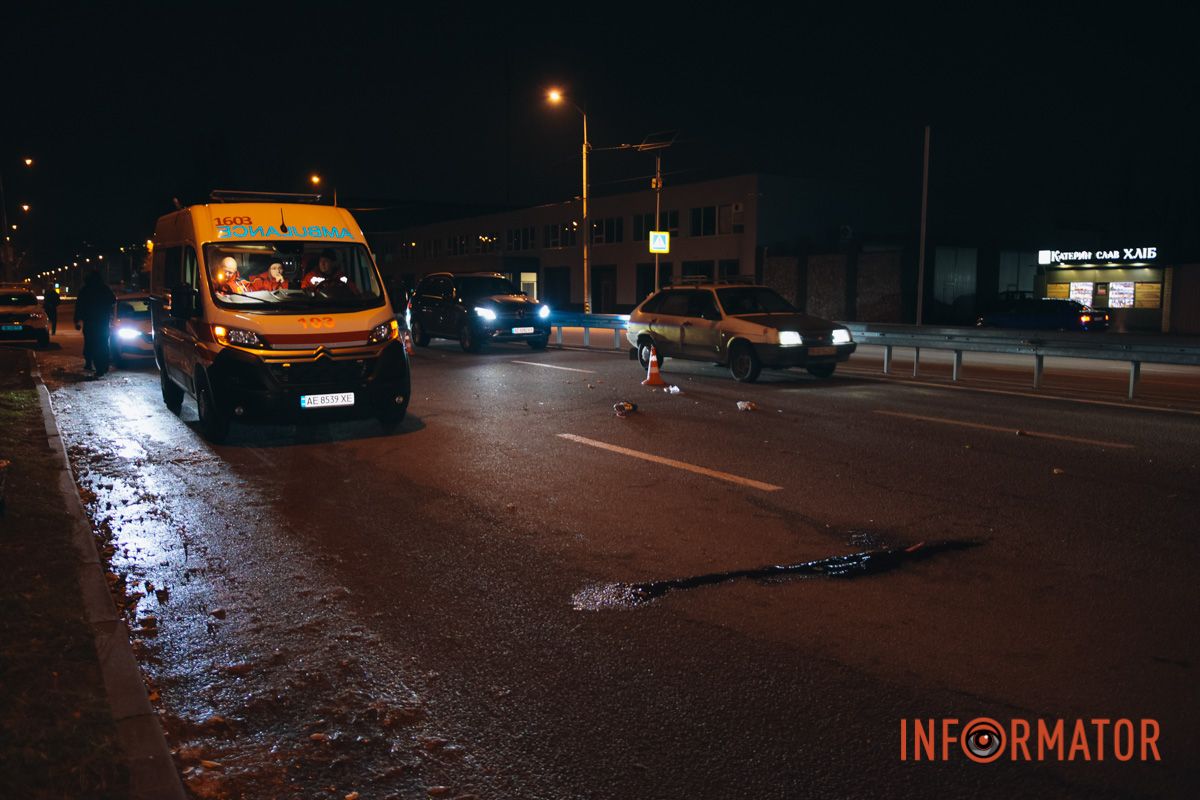 Попередньо, постраждала йшла не по переходу