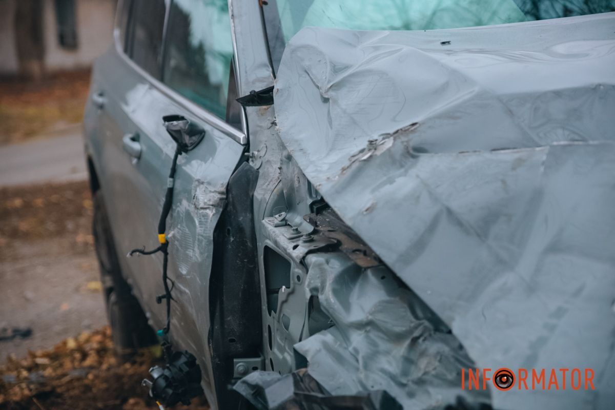 У Дніпрі на Січових Стрільців зіткнулись дві машини