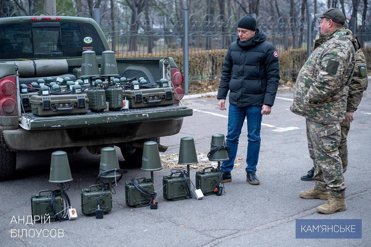 Батальон ТрО Каменского района получил 14 систем РЭБ 2