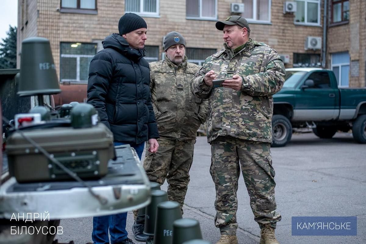 Батальон ТрО Каменского района получил 14 систем РЭБ 4