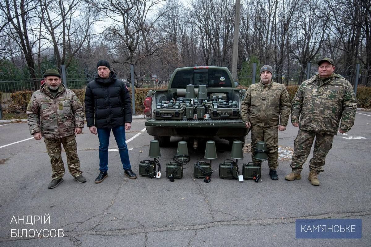 Батальон ТрО Каменского района получил 14 систем РЭБ 5