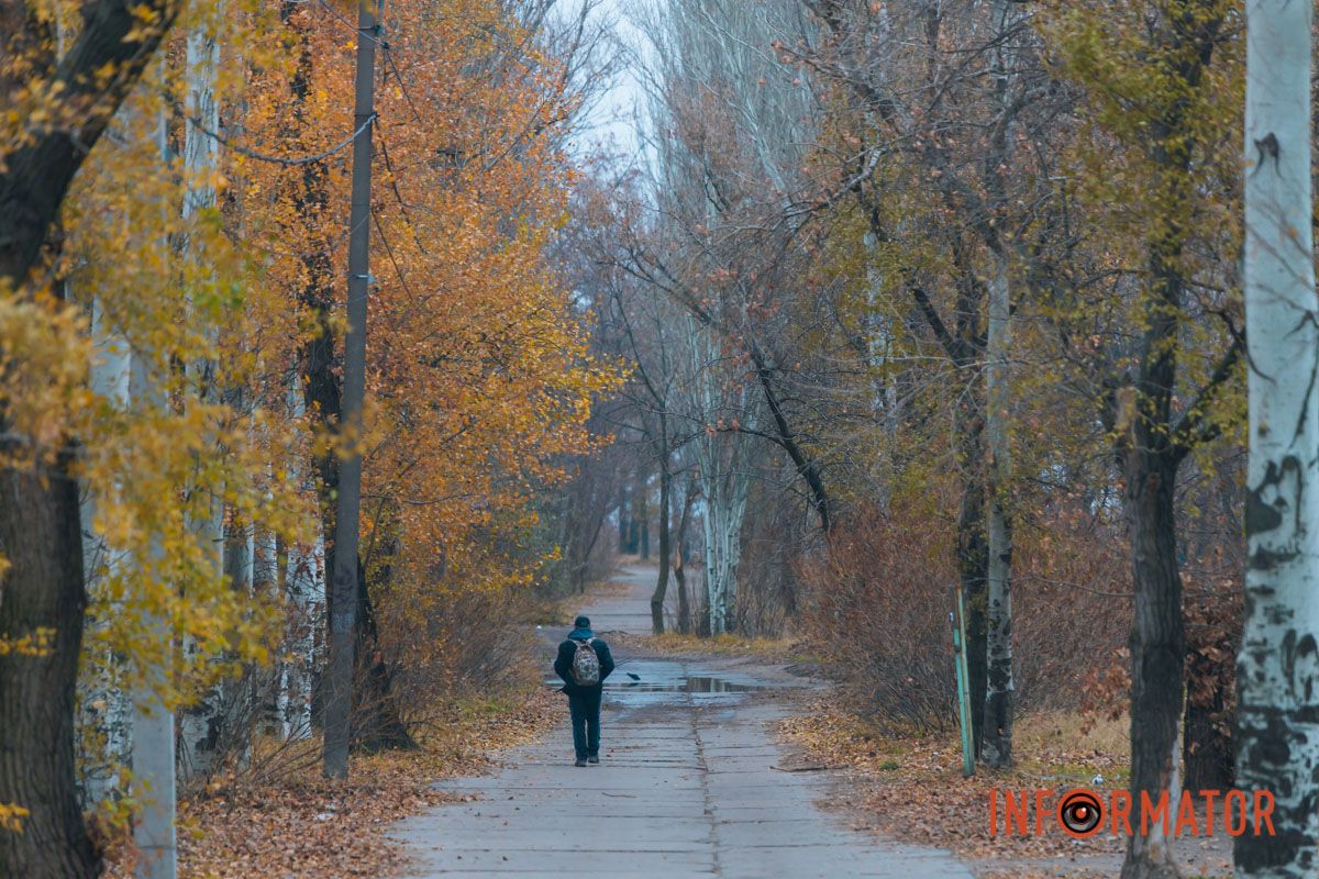 Словно окунул в покрывало: правый берег Днепра покрыл густой туман 30