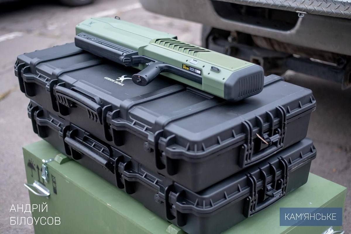 Антидроновые ружья ТрО Каменского района получила антидроновые ружья и РЭБ «Кракен» 1