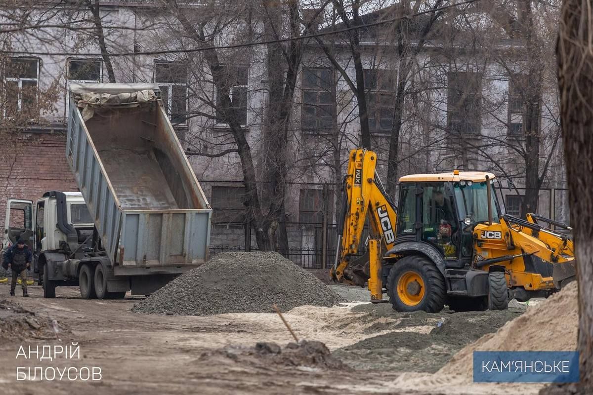 В гимназии №12, лицее №22 и лицее №26 В Каменском проводят капитальный ремонт старейшего учебного заведения города 6