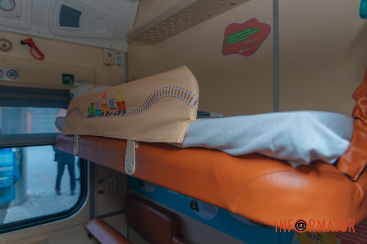 Уже вирушив з першими пасажирами до туристичних колисок України: у Дніпрі презентували дитячий вагон 4