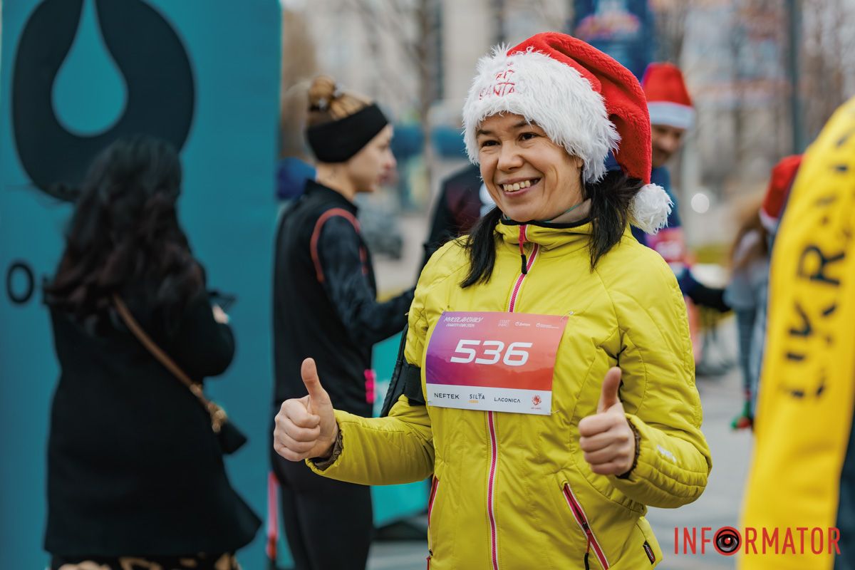 У Дніпрі 8 грудня пройшов традиційний благодійний забіг Миколайчиків 1