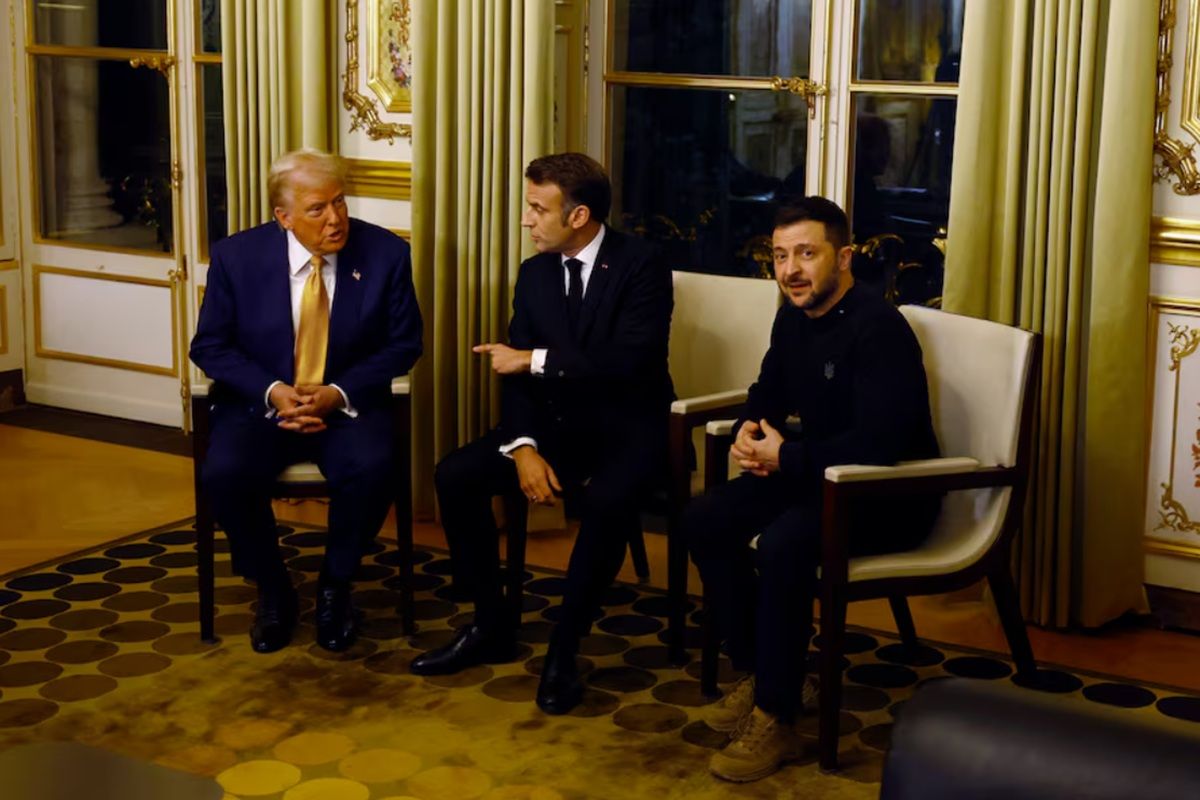 Президент Украины Владимир Зеленский 7 декабря был во Франции