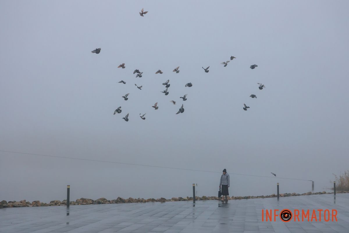 Ґотем чи Сайлент Хілл: Дніпро «потонув» у тумані 16