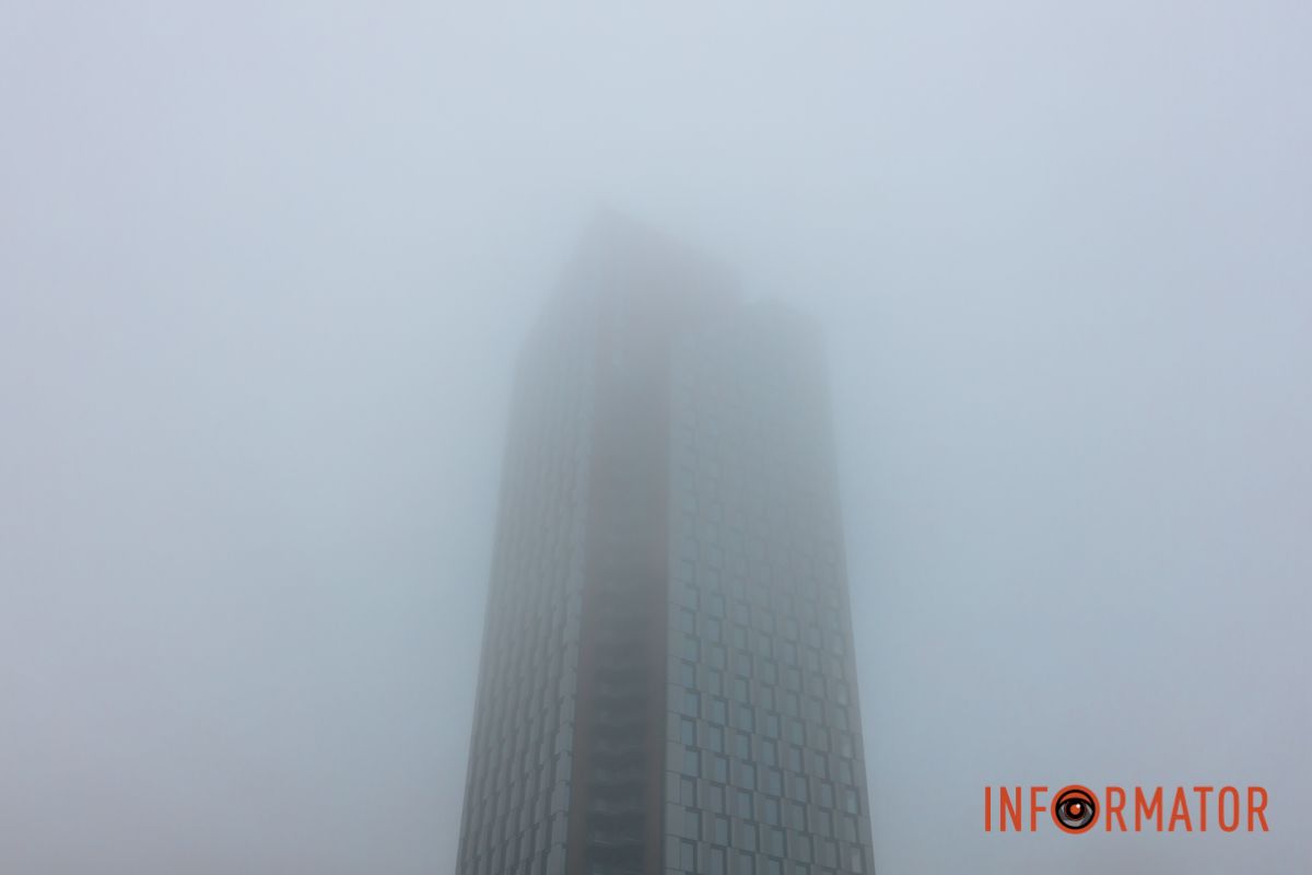 Ґотем чи Сайлент Хілл: Дніпро «потонув» у тумані 33