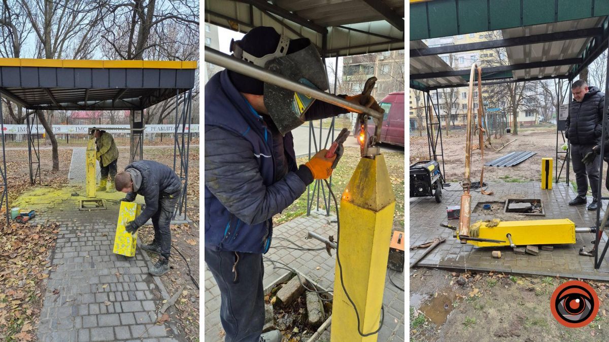 На левом берегу Днепра завершили ремонт 19 колонок с водой