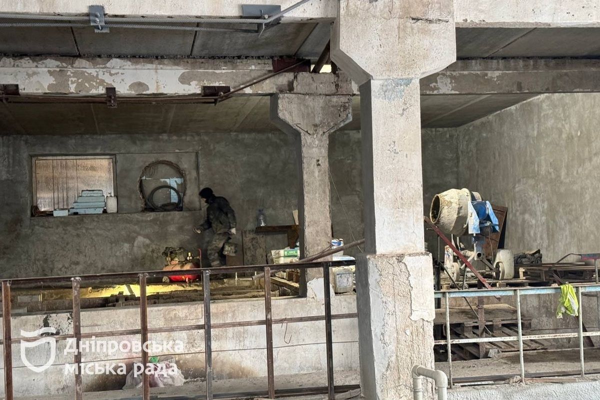 У Дніпрі реконструюють споруди очищення води на насосно-фільтрувальній станції