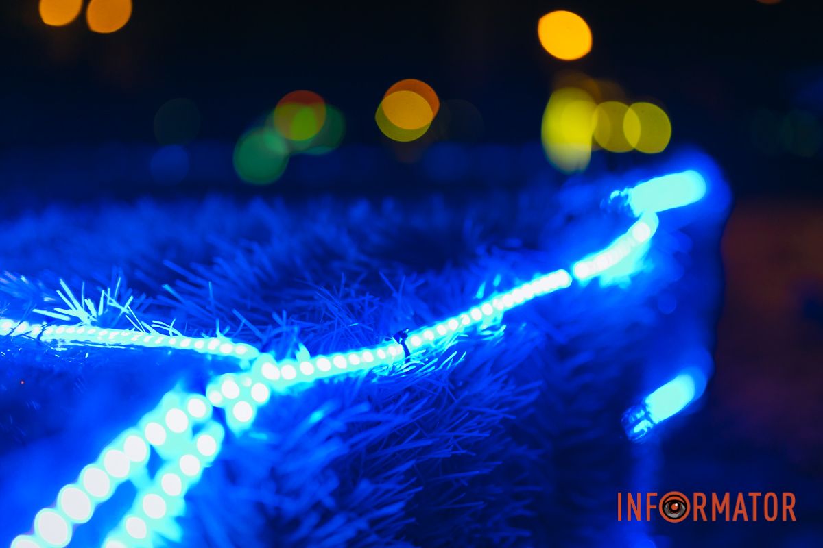 В Днепре в парке Шевченко царит рождественская атмосфера 1