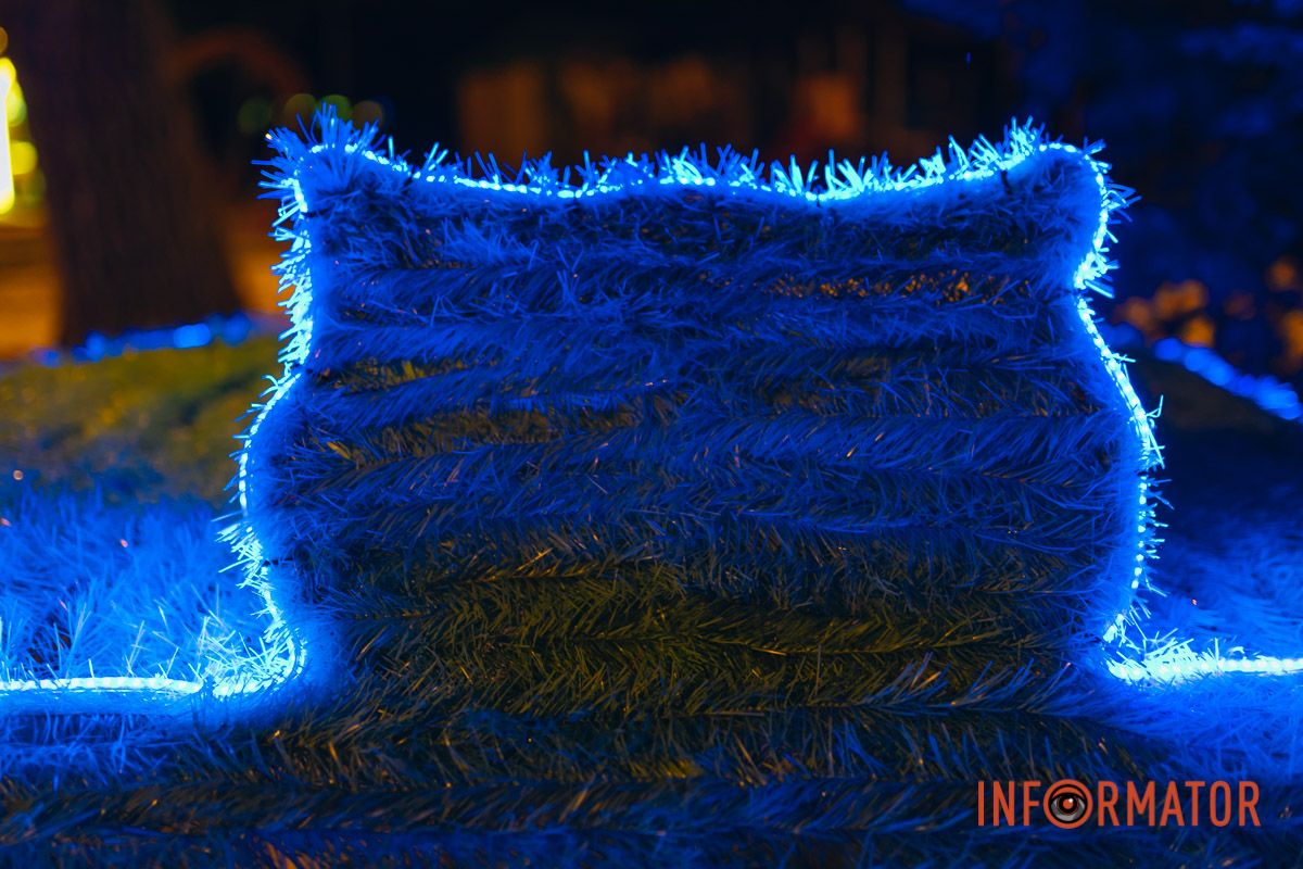 В Днепре в парке Шевченко царит рождественская атмосфера 3
