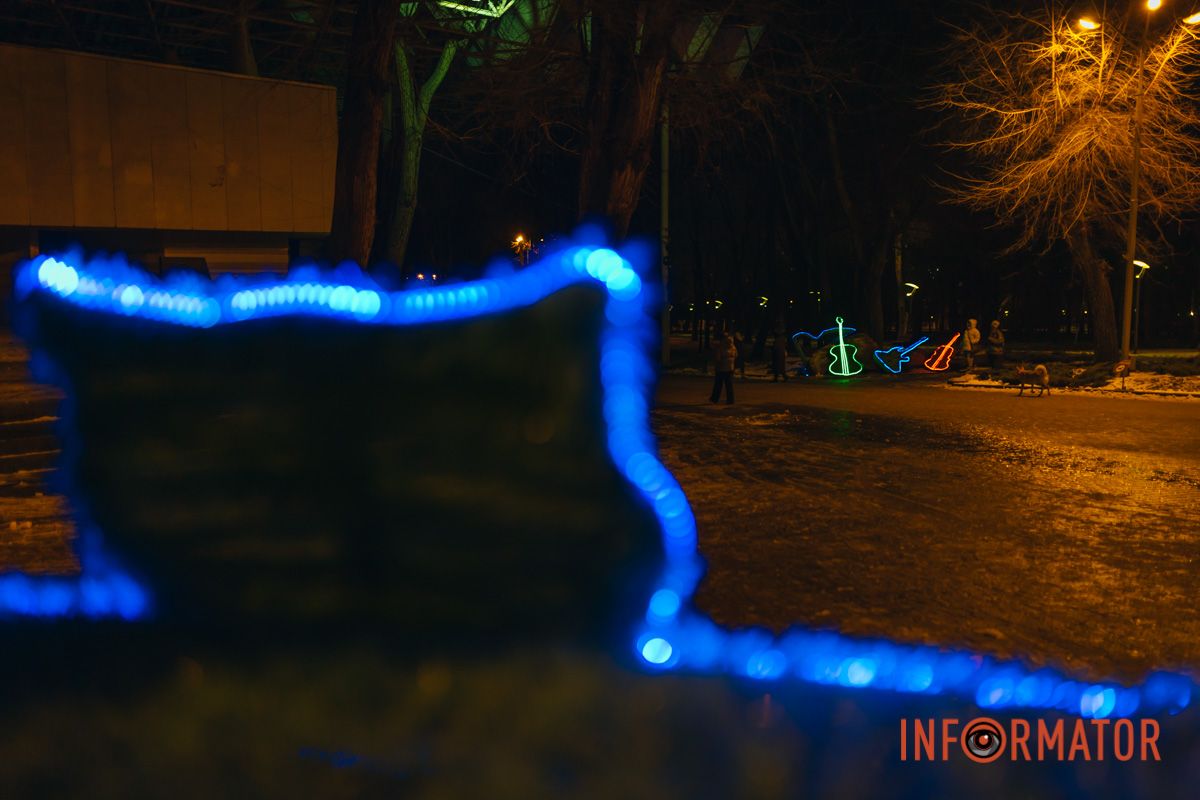 В Днепре в парке Шевченко царит рождественская атмосфера 2