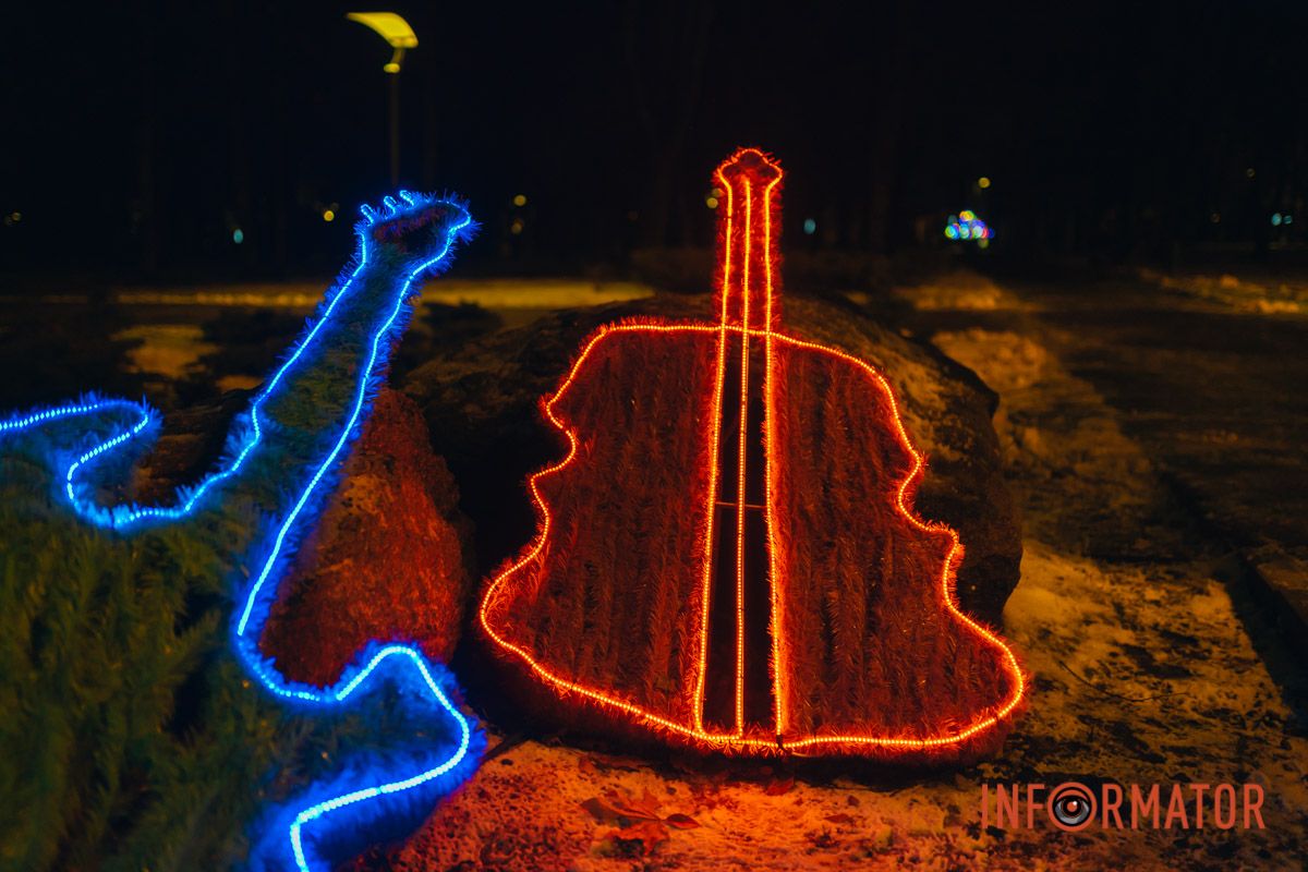 В Днепре в парке Шевченко царит рождественская атмосфера 7