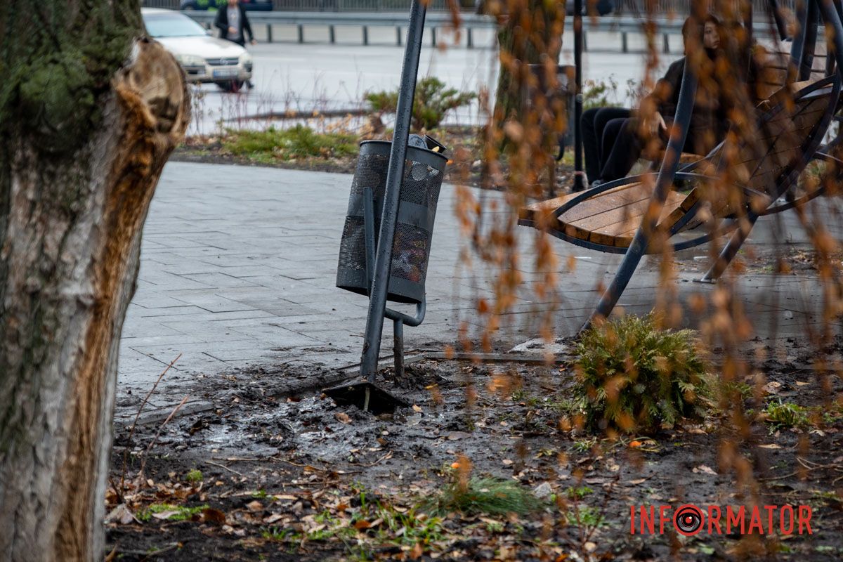 Разрушенная зона отдыха